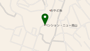 ペンション・ニュー高山の地図画像