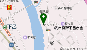 国民宿舎さくらやの地図画像