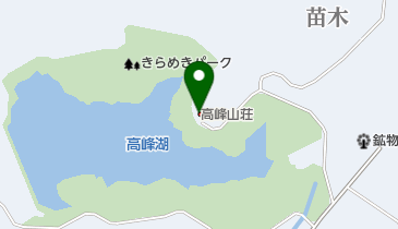 高峰山荘の地図画像