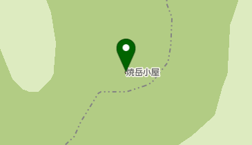 焼岳小屋の地図画像