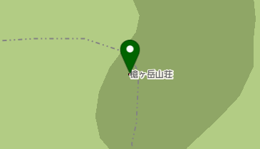 槍ヶ岳山荘の地図画像