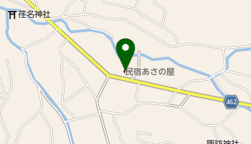 民宿あさの屋の地図画像