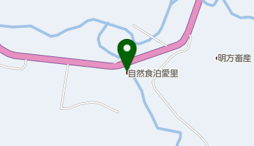 自然食泊愛里の地図画像