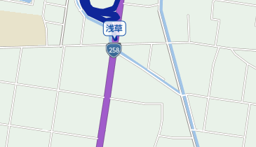 アオミキャンプ場の地図画像
