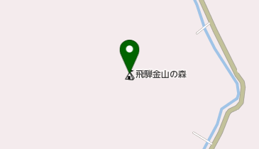 飛騨金山の森の地図画像