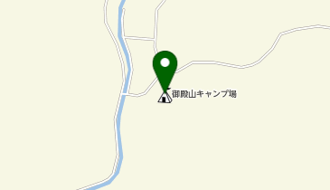 御殿山キャンプ場の地図画像