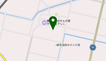 YOC養老温泉ゆせんの里キャンプ場の地図画像