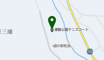 和良町運動公園テニスコートの地図画像