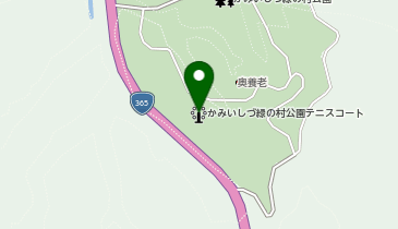 大垣市かみいしづ緑の村公園テニスコートの地図画像
