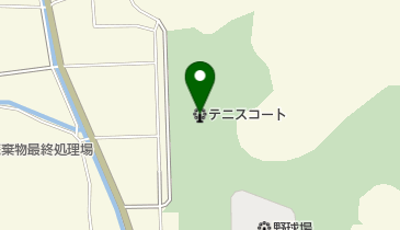 岐阜ファミリーパークテニスコートの地図画像
