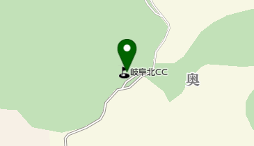 岐阜北カントリー倶楽部の地図画像