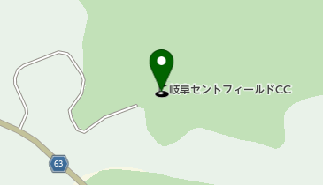 岐阜セントフィールドカントリー倶楽部の地図画像