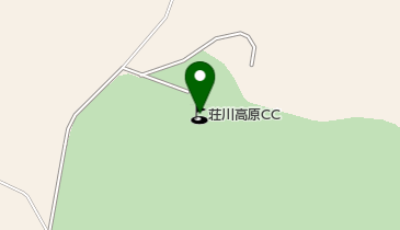 荘川高原カントリー倶楽部の地図画像