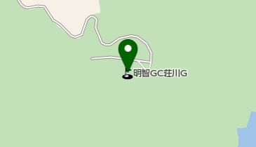 明智ゴルフ倶楽部荘川ゴルフ場の地図画像