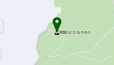 明智ゴルフ倶楽部ひるかわゴルフ場の地図画像