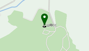 山岡カントリークラブの地図画像