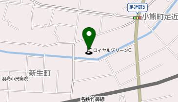 オリエンタルグリーンクラブ羽島の地図画像