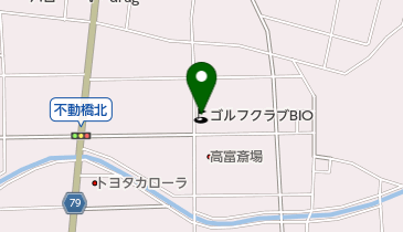 ゴルフクラブBIOの地図画像