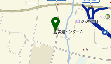 美濃インターゴルフの地図画像