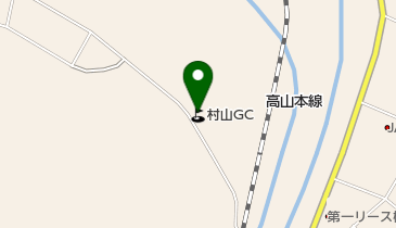村山ゴルフクラブの地図画像