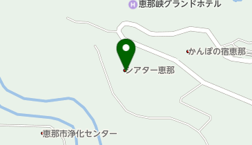 シアター恵那の地図画像