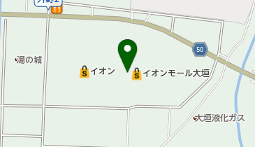 namcoイオンモール大垣店の地図画像
