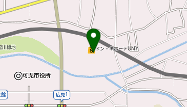 GiGOドン・キホーテUNY可児の地図画像
