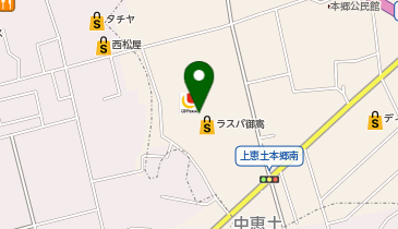 ハローズガーデン御嵩の地図画像