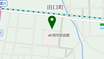 大垣市民プールの地図画像