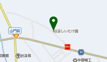 谷汲しいたけ園の地図画像