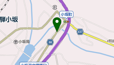 ひだ小坂サイクリングロードの地図画像