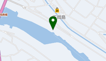 揖斐川岡島橋付近の地図画像