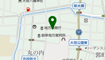 常葉神社の地図画像