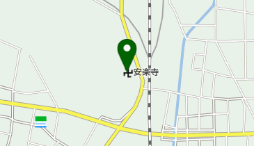 安楽寺の地図画像