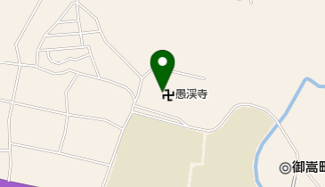 愚渓寺の地図画像