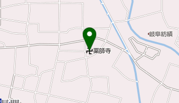 薬師寺の地図画像