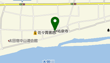 祐泉寺の地図画像