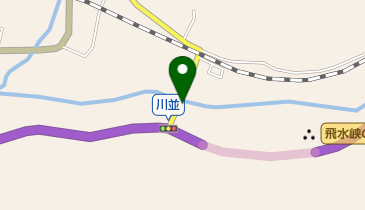飛水峡の地図画像