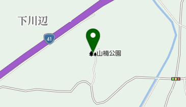 山楠公園の地図画像