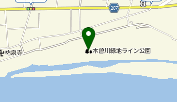 木曽川緑地ライン公園の地図画像