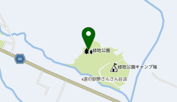 緑地公園の地図画像