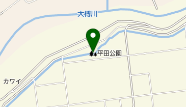 平田公園の地図画像