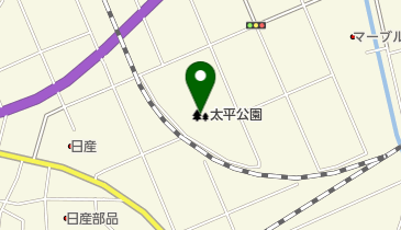 太平公園の地図画像
