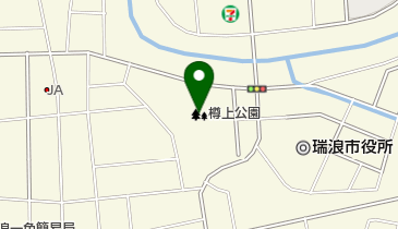 樽上公園の地図画像