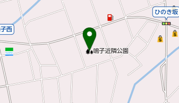 鳴子近隣公園の地図画像