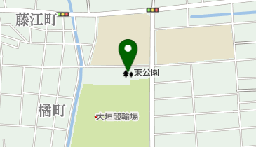 東公園の地図画像