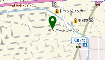 ザ・パームガーデンの地図画像