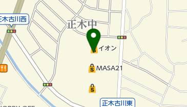 イオン岐阜店の地図画像