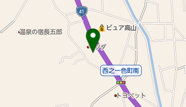 東海マツダ販売高山店の地図画像