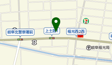 ジャパンレンタカー岐阜長良の地図画像